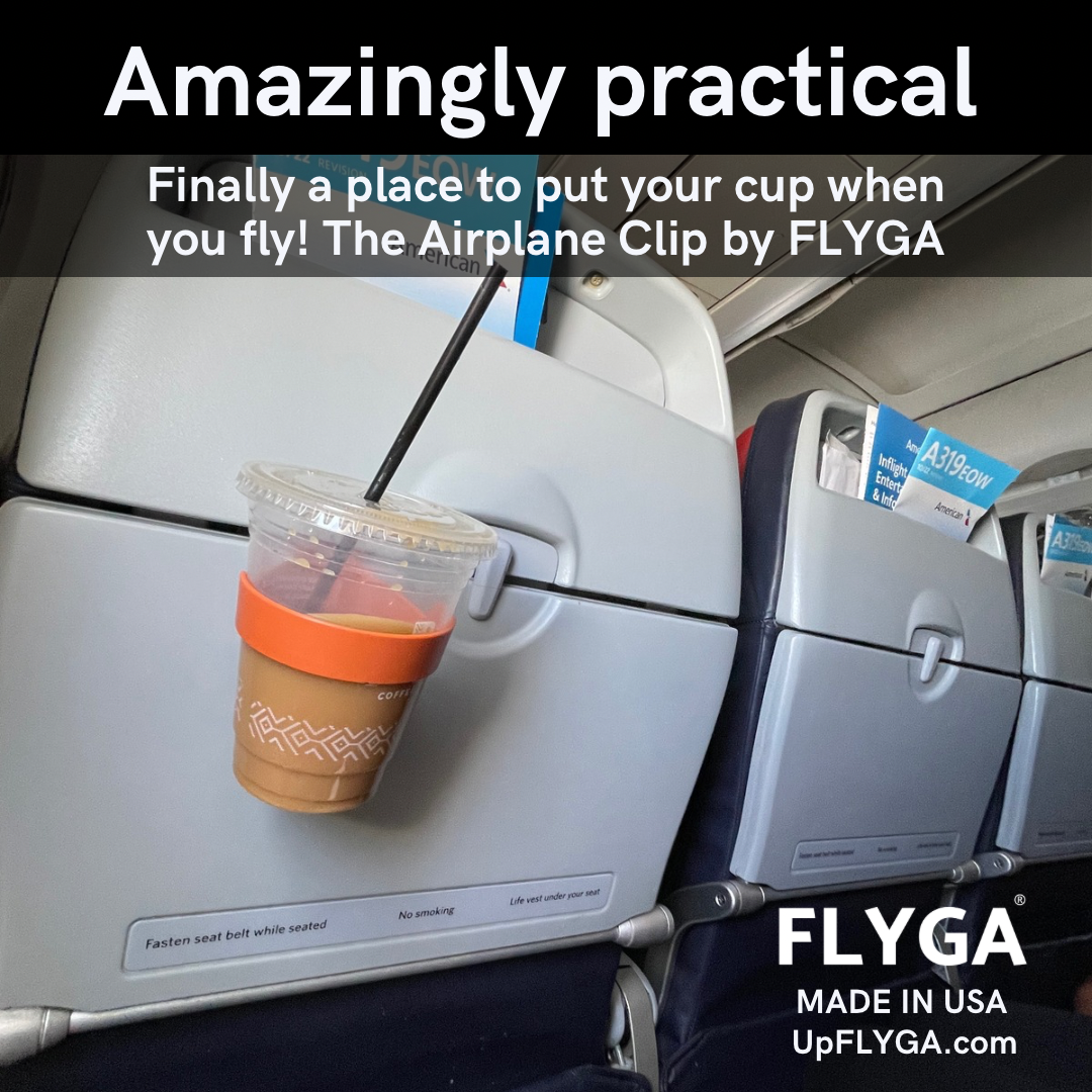 The Perfect Holiday Travel Companion: Airplane Clip by FLYGA