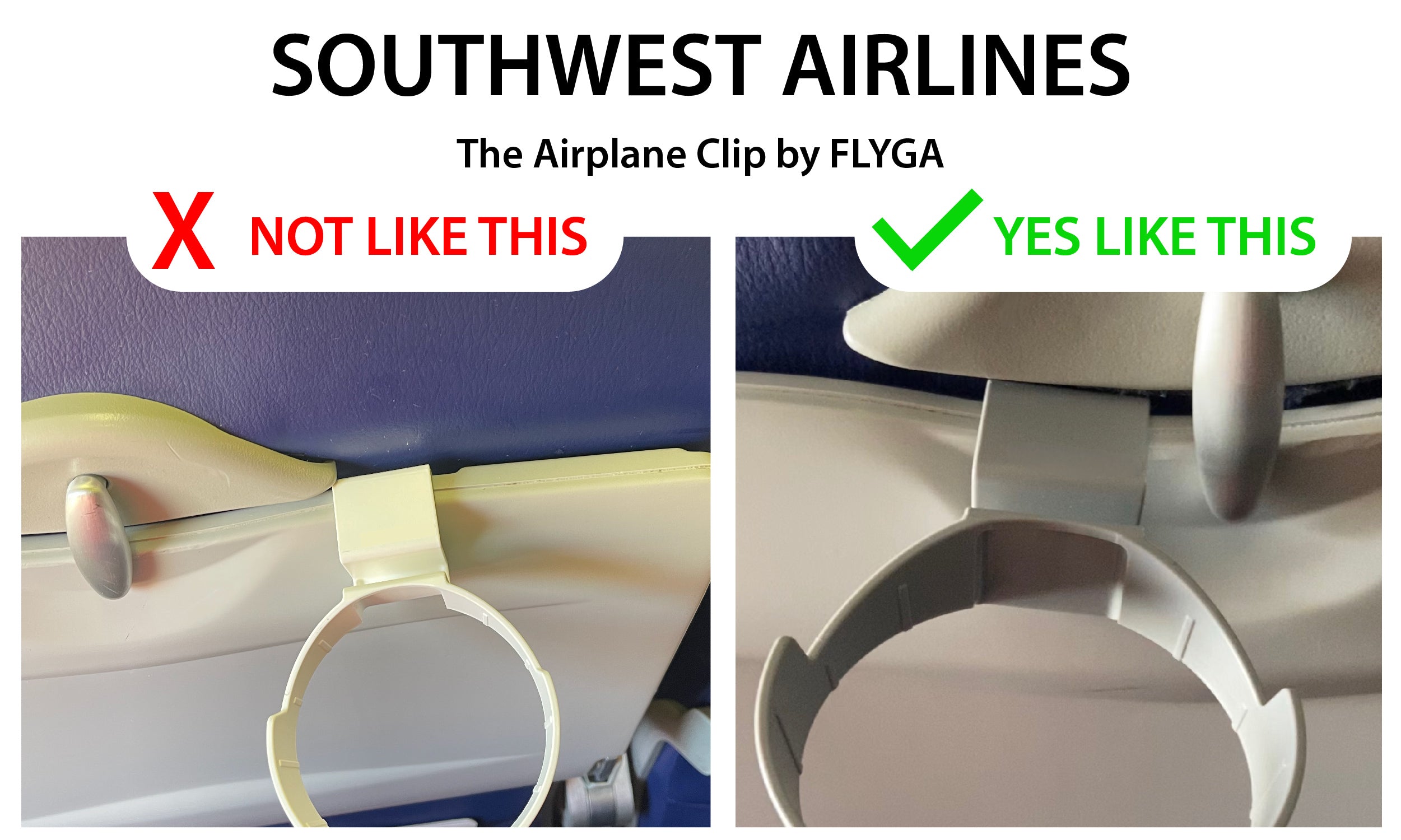 The Airplane Drink Holder By FLYGA, A Simple Solution To A Big Problem